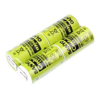 Panasonic E-Pack 4,8V 1800mAh - F2x2 LF Z-Form Zelle Sub-C, KR-1800SCE