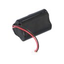 Notleuchten-Akku Panasonic Akkupack 3,6V 2100mAh Li-Ion in D1x3-Konfiguration mit JST-XHP-2P Stecker
