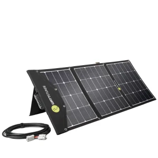 Faltbares Solarpanel 140Wp von WATTSTUNDE für Outdoor