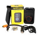 PATONA elektrische Luftpumpe mit Powerbank & LED