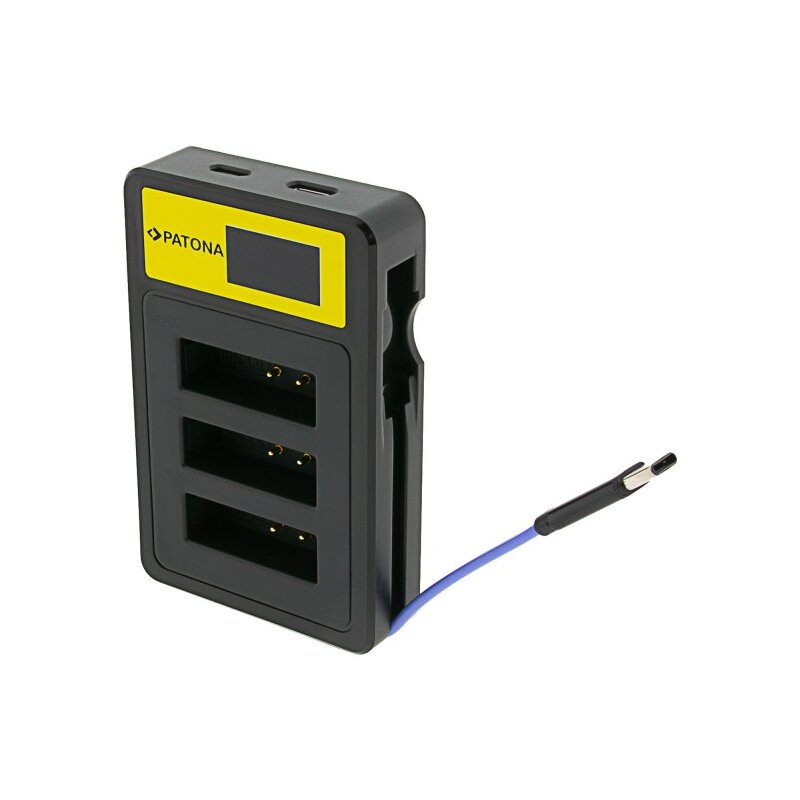 PATONA Triple USB Ladegerät für Canon NB-13L – Schnell & Sicher Laden