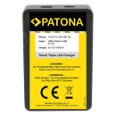 PATONA Triple USB Ladegerät für Canon NB-13L – Schnell & Sicher Laden