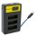 PATONA Triple USB Ladegerät für Canon NB-13L – Schnell & Sicher Laden