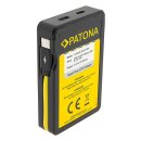 PATONA Ladegerät Canon LP-E6 Dual USB LCD kompakt