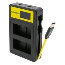 PATONA Ladegerät DMW-BLC12 USB Dual LCD für...