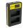 PATONA Ladegerät DMW-BLC12 USB Dual LCD für Lumix & V-Lux