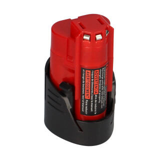 XCell Werkzeug Akku Milwaukee 2207-21 Li-Ion 12V 2500mAh M12A