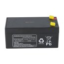 Multipower MP3-12N AGM Bleiakku 12V 0Ah – F4,8 mm