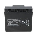 Multipower MP20-12I AGM Blei-Akku – 12V, 20Ah, M5-Anschluss