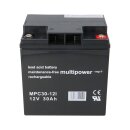 12V AGM-Bleiakku MPC30-12I für häufige Lade-...