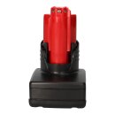 XCell Werkzeug Akku Milwaukee 2290-21 Li-Ion 12V / 5000mAh M12B