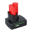 PATONA Premium Akku für Milwaukee M12 RedLithium 12V