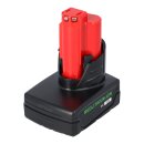 PATONA Premium Akku für Milwaukee M12 RedLithium 12V