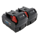 2er-Set PATONA Platinum 18V Akku für Milwaukee M18...