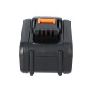 EXTENSILO Ersatzakku 20V 6000mAh Li-Ion – kompatibel mit DeltaFox, Worx, Pattfield, Rockwell, AL-KO