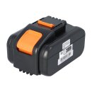 Werkzeugakku 20V 3Ah Li-Ion passend für DeltaFox, Worx, Pattfield, Rockwell, AL-KO Akkuschrauber