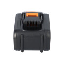 EXTENSILO Ersatzakku 20V 5000mAh Li-Ion für DeltaFox, Worx, Pattfield, Rockwell, AL-KO
