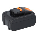 EXTENSILO Ersatzakku 20V 5000mAh Li-Ion für DeltaFox, Worx, Pattfield, Rockwell, AL-KO