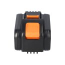 2er-Set EXTENSILO Ersatzakku 20V 6000mAh Li-Ion – kompatibel mit DeltaFox, Worx, Pattfield, Rockwell, AL-KO
