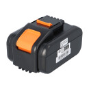 4er-Set Ersatzakku 20V 3000mAh Li-Ion kompatibel mit DeltaFox, Worx, Pattfield, Rockwell, AL-KO Akkuschrauber