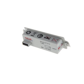Original Schiller Lithiumbatterie Defigard DG Touch 7 / Physiogard Touch 7 – 6V 1,4Ah