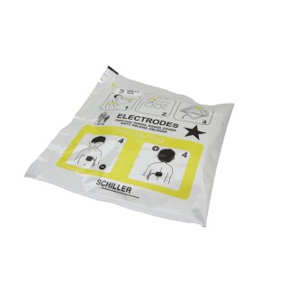 Original Schiller Defi Pads für Fred Easy & DG-Serie – Kinder Elektroden (1 Paar)