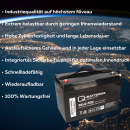 Q-Batteries 12LC-100 / 12V 107Ah Bleiakku als zyklenfeste Ausführung