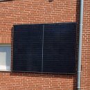 860 Wp Fassaden PV Set mit 2x 450 W Full Black Solarmodul...