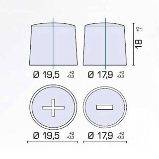 Bosch S4 011 Autobatterie 80Ah 740A Vorderansicht