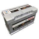 Bosch S5 011 Autobatterie 85Ah 800A Vorderansicht