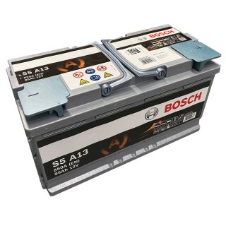 Bosch S5 A13 Autobatterie AGM 12V 95Ah 850A Seitenansicht