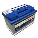 Bosch S4 007 Autobatterie 12V 72Ah 680A Vorderansicht