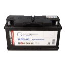 Q-Batteries 12GEL-65 12 V 65 Ah (C5) / 73 Ah (C20) Gel-Traktionsbatterie