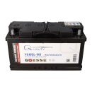 Q-Batteries 12gel-65 traction battery 12v 65Ah (5h), 73Ah (20h) maintenance-free gel battery vrla