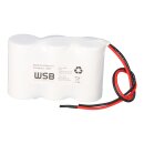 Notleuchtenakku 3,6V 4,0Ah NiCd Reihe – 20 cm Kabel...