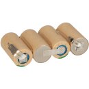 Akkupack 4,8V 3000mAh Accu 75 Anschlüsse ohne Löten 2,8 und 4,8