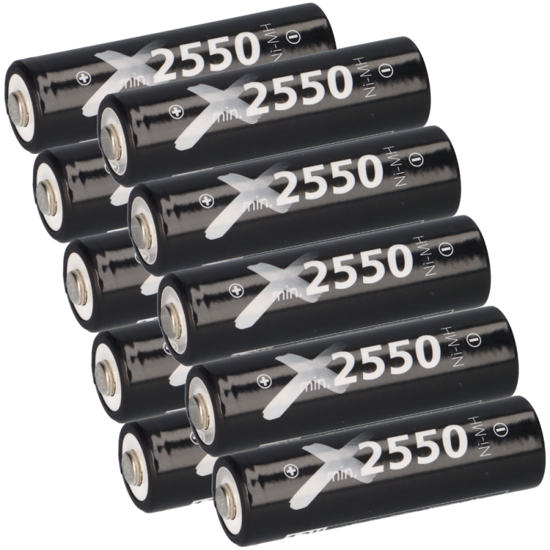 12x XCell Mignon Akku AA LSD Plus Ni-MH 1,2V 2550mAh + 3x Akkubox 12x XCell Mignon Akku AA LSD Plus Ni-MH 1,2V 2550mAh + 3x Akkubox