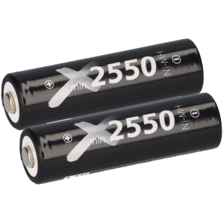 2x XCell Mignon Akku AA LSD Plus Ni-MH 1,2V 2550mAh