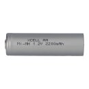 10x XCell Akku Mignon AA 1,2V / 2200mAh X2200AAI