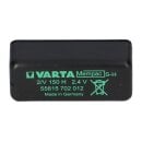 Varta Mempac 2/V150H 2,4V / 150mAh Print 2/2 ++/-- VKB...