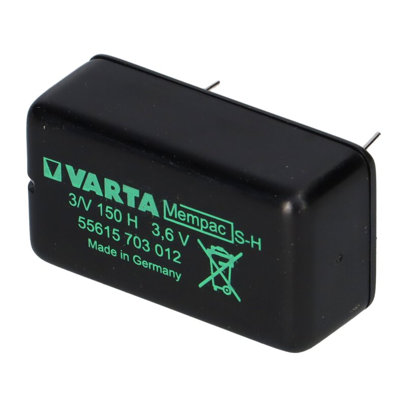 Varta - Batteria Ricaricabile Nimh Industria 2/V150H SLF 2.4V 150mAh - Foto 6