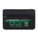 Varta Mempac 3/V150H - 3,6V / 150mAh Print 2/2 ++/-- VKB...