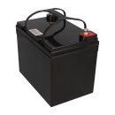 Q-Batteries 12lcp-36 / 12v - 36Ah lead battery cycle type agm - Deep Cycle vrla