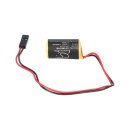 CR1/2AA 3V Lithium Batterie 950 mAh mit 2‑poligem Dupont‑Stecker 2,54 mm – kompatibel mit Siemens 575332TA, S7‑300, 840D u. a.