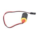 Varta CR1/2AA 3V Lithium Batterie 950 mAh mit 2‑poligem Dupont‑Stecker 2,54 mm – kompatibel mit Siemens 575332TA, S7‑300, 840D u. a.