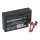 2x Multipower lead battery mp0.8-12h Pb 12v 0.8Ah home and house plug shutter