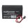2x Multipower lead battery mp0.8-12h Pb 12v 0.8Ah home and house plug shutter