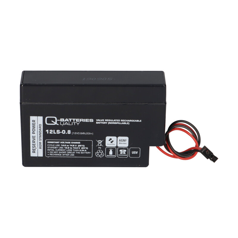 Bleiakku 12LS0.8 12V 0,8Ah Heim & Haus QBatteries kaufen