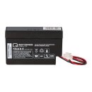 Q-Batteries 12LS-0.8 12V 0,8Ah Blei-Vlies-Akku / AGM mit JST Stecker