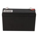 Q-Batteries 6LS-12 6 V 12 Ah AGM Bleiakku VdS G112001